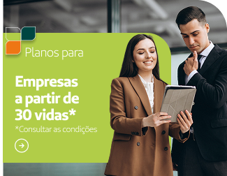 Planos para empresas a partir de 30 vidas